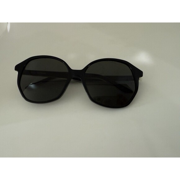 Balenciaga BB0005S 001 58-17 140 Round/Oval Black Grey Sunglasses Cat.3 & Case - Picture 11 of 16